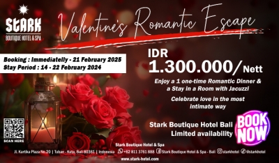 Romantic Valentine Escape At Stark Boutique Hotel Bali